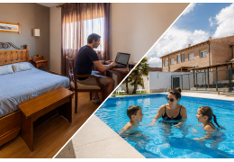 Casas rurales para teletrabajar en verano: trabaja mientras tu familia disfruta de las vacaciones