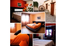 Casas rurales originales en Toledo con encanto manchego y habitaciones llenas de color