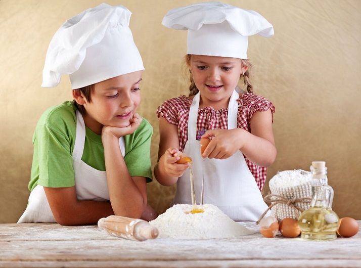 Clases de cocina para niños